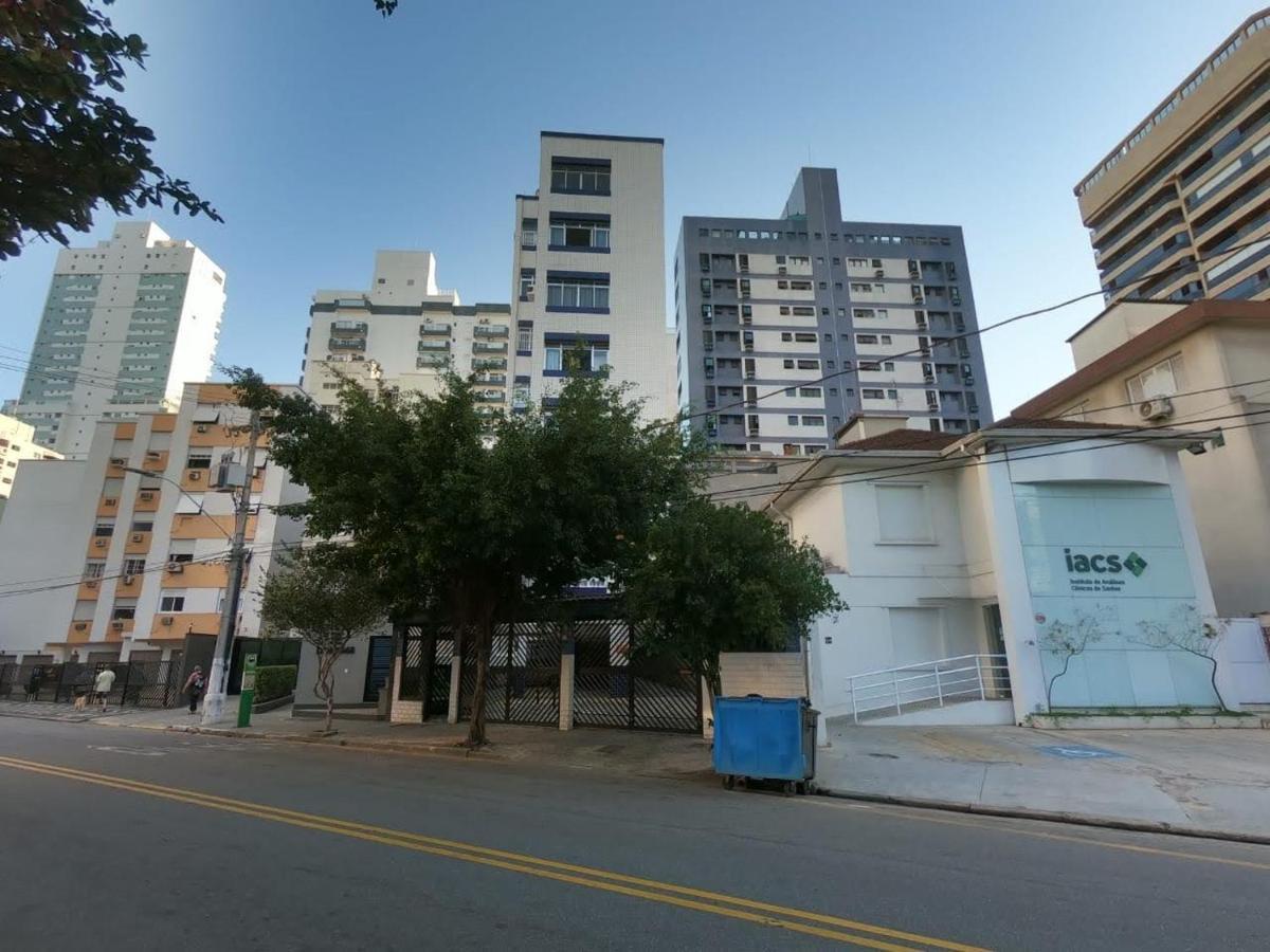 Sala Living Em Predio Familiar Na Av Da Praia Santos  Dış mekan fotoğraf