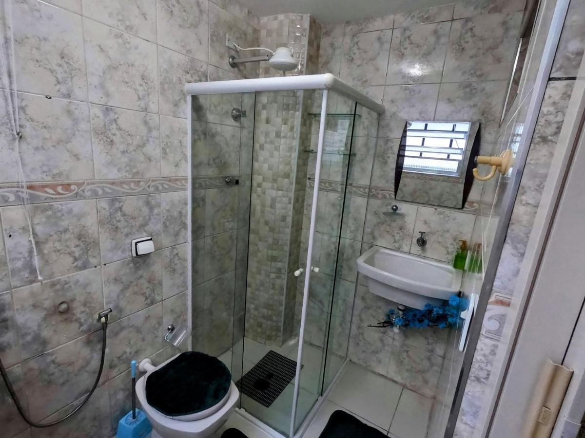 Sala Living Em Predio Familiar Na Av Da Praia Santos  Dış mekan fotoğraf