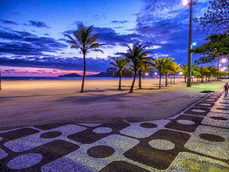 Sala Living Em Predio Familiar Na Av Da Praia Santos  Dış mekan fotoğraf